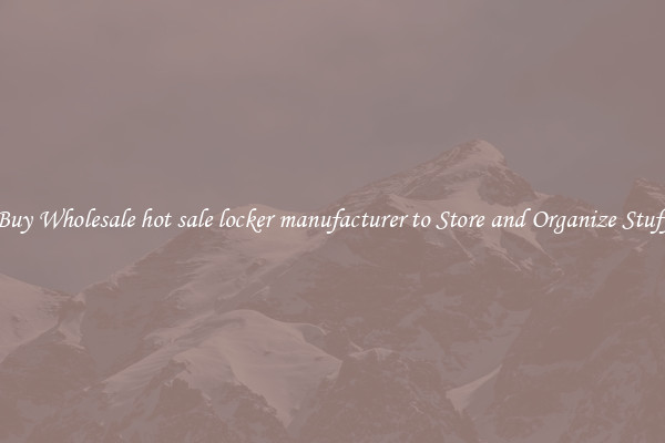 Buy Wholesale hot sale locker manufacturer to Store and Organize Stuff